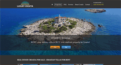 Desktop Screenshot of luxurycroatia.net