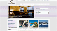 Desktop Screenshot of luxurycroatia.com